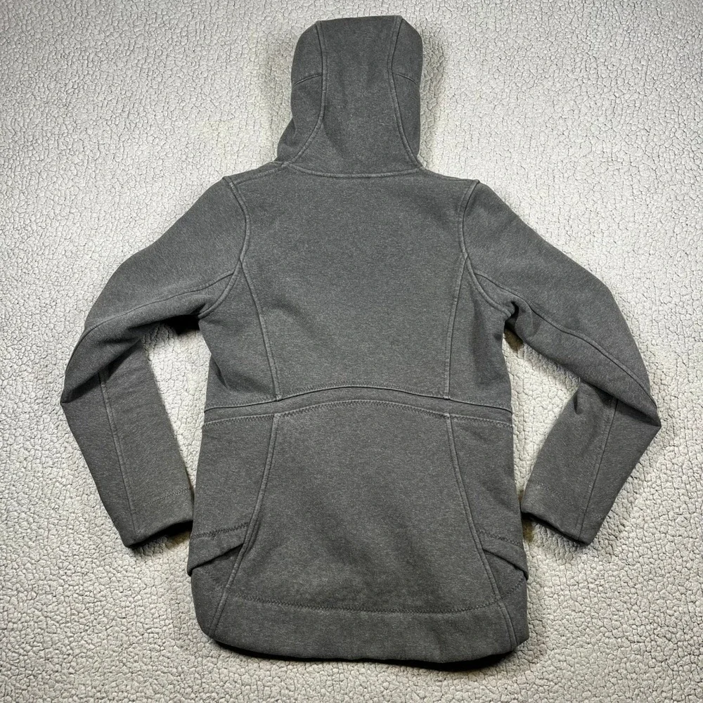 Lululemon Athletica Cozy Up Buttercup Jacket‎ Womens Size 4 Gray Sherpa Lined